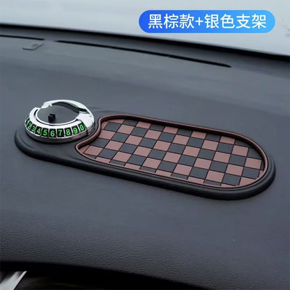 Universal Car Anti-Slip Dashboard Mat with Phone Holder