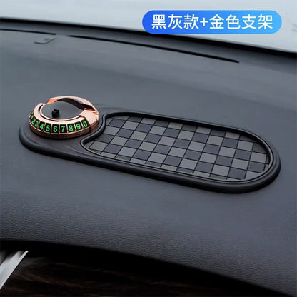 Universal Car Anti-Slip Dashboard Mat with Phone Holder