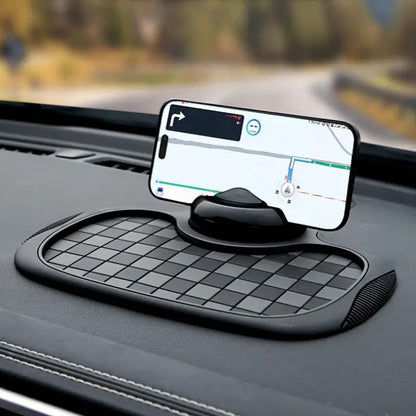 Universal Car Anti-Slip Dashboard Mat with Phone Holder