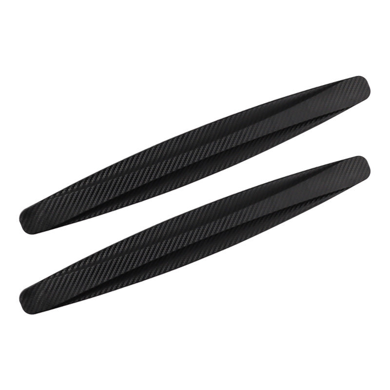 2PCS Black Bumper Guard Strip, Anti-Collision Scratch-Resistant Protector Trim, Universal Fit for Cars, SUVs, Pickup Trucks