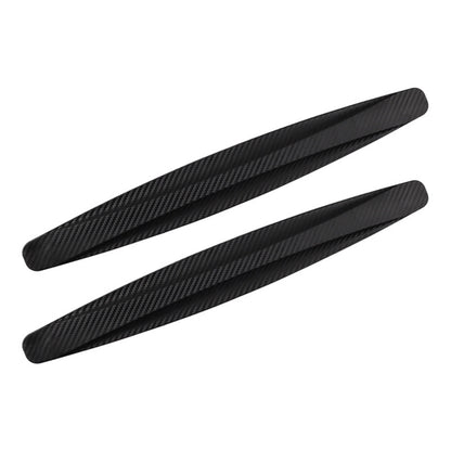 2PCS Black Bumper Guard Strip, Anti-Collision Scratch-Resistant Protector Trim, Universal Fit for Cars, SUVs, Pickup Trucks