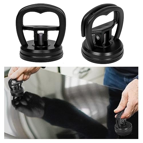 Car Dent Puller Kit, 2 PCS Powerful Suction Cup Handle Lifters for Paintless Dent Removal, Repair for Car Body, Glass, Tiles & Mirrors