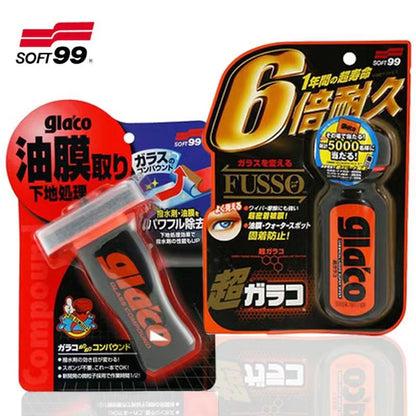 Soft99 Japan Car Windshield Glass Water Rain Repellent Car Glass Oil Film Removal Glass Hydrophobic Coating Anti-rain Treatment