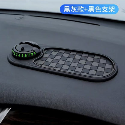 Universal Car Anti-Slip Dashboard Mat with Phone Holder