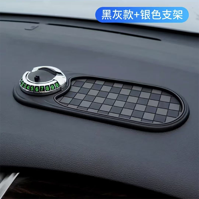 Universal Car Anti-Slip Dashboard Mat with Phone Holder