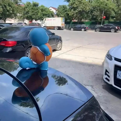 Anime Pokemon Will Spray Water Squirtle Toys Car Accessories Spray Water Big Size Proud And Cute Model Toys Car Squirtle Gift