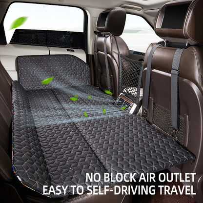 Travel Folding Car Bed Mattress SleepCar Comfortable Travel Snack Camping Bed Cushion Pillow Cartoon SUV Camping Bed Mattress