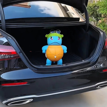 Anime Pokemon Will Spray Water Squirtle Toys Car Accessories Spray Water Big Size Proud And Cute Model Toys Car Squirtle Gift